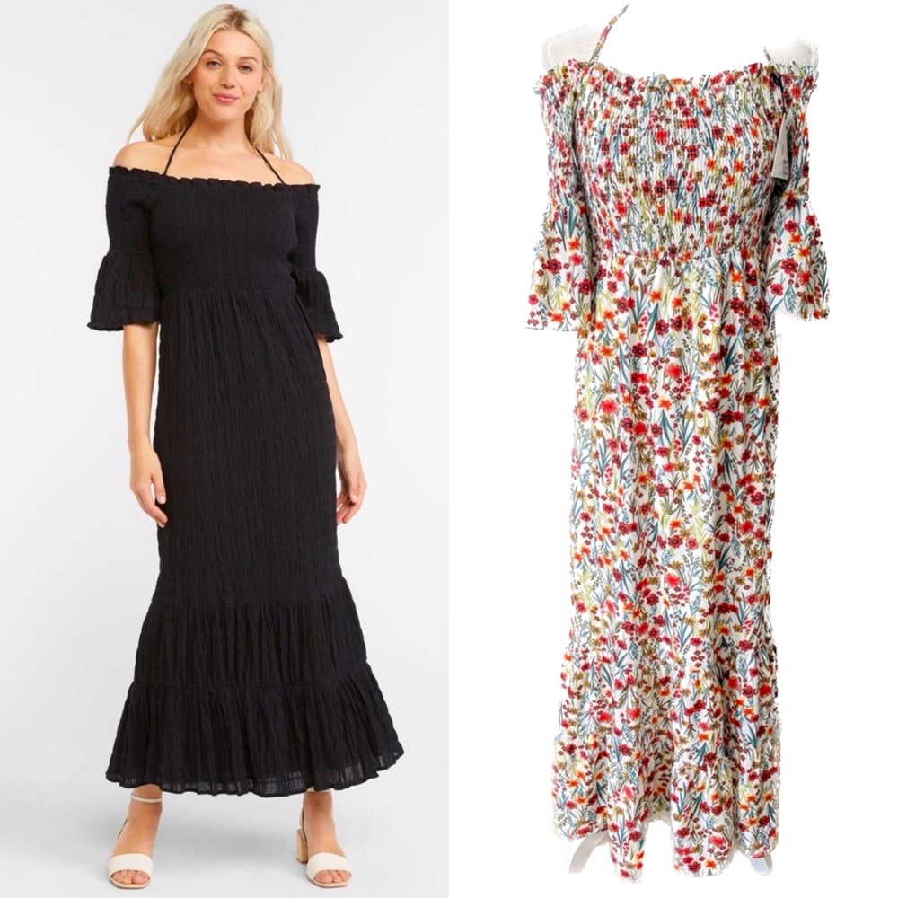Lost + Yonder Renee Floral Maxi Dress Size Large